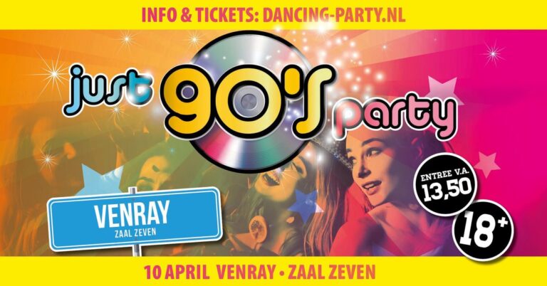 JUST 90s Party Venray — muziek in Venray